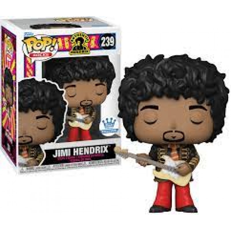 Funko Pop Rocks Jimi Hendrix Authentic Hendrix 239 (IMPORTADO)